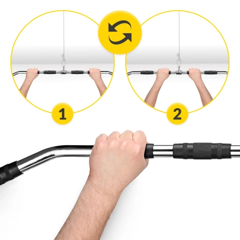 Dlouhá tyč na kladku