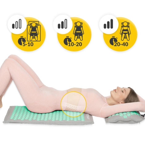 ECO Akupresurní podložka s pohankovými slupkami a kokosem