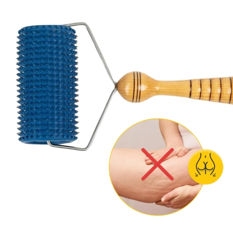 Masážní váleček Lyapko 5,0 bez niklu tmavě modrý