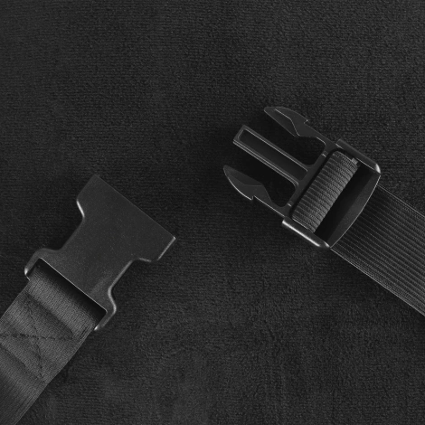 Ortopedický polštář na záda PRO černý