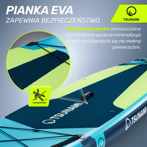 Nafukovací paddleboard SUP PRO TSUNAMI 350 cm T14 modrý