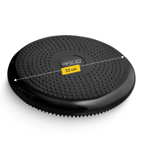 Senzomotorický polštář PRO+ 33 cm černý