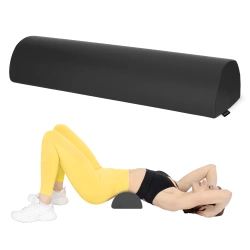 Rehabilitační masážní půlválec černý