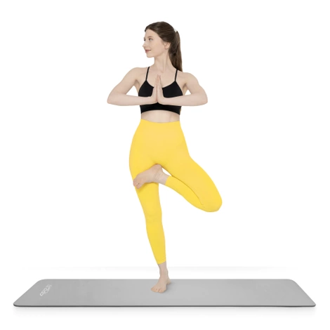 Podložka na cvičení YOGA MAT NBR 1 cm 180 × 60 × 1 cm šedá