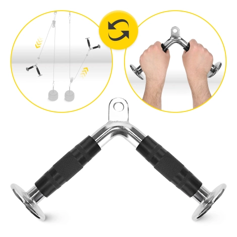 Vyvážený V-úchop