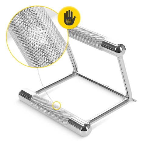 Veslovací obouručný úchop