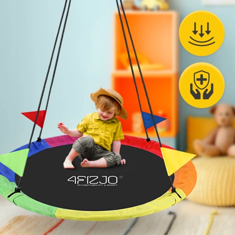 Závěsný houpací kruh XXL 120 cm