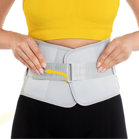 Bederní pás S světle šedý