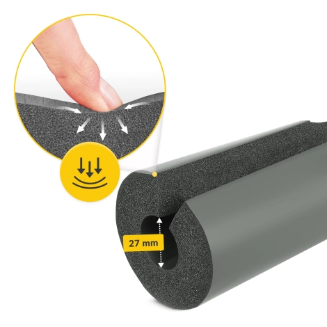 Ochrana vzpěračské tyče šedá