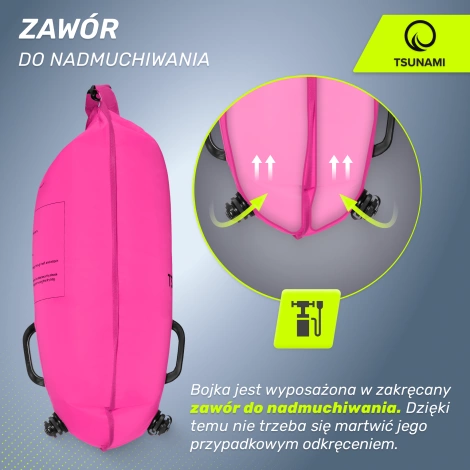 Nafukovací záchranná bójka + Suchá kapsa 2v1 TSUNAMI