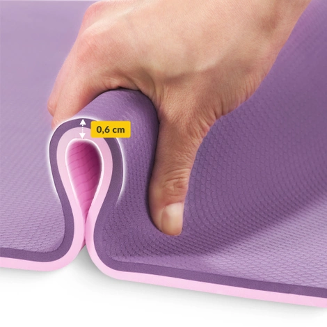 Protiskluzová podložka na cvičení TPE 0,6 cm