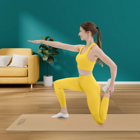 Korková podložka na jógu YOGA MAT 4 mm