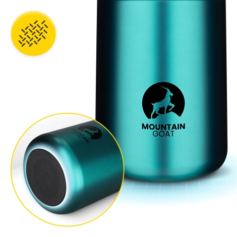 Termoska na jídlo z nerezové oceli 720 ml modrá