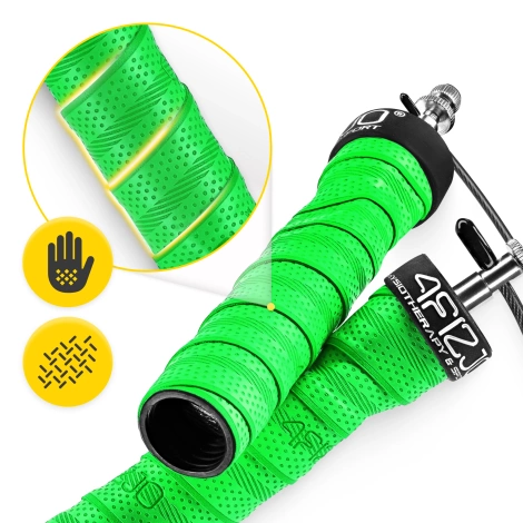 Boxerské švihadlo se zátěží 3 m zelené