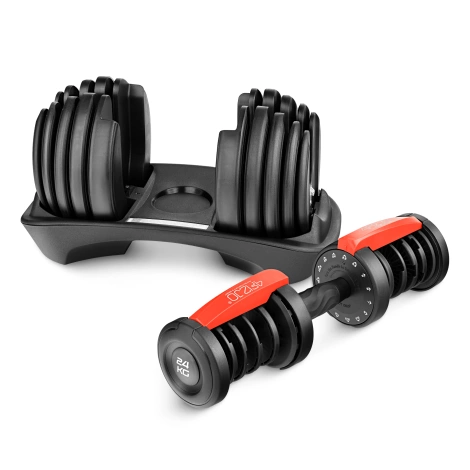 Nastavitelná jednoruční činka Premium 24 kg