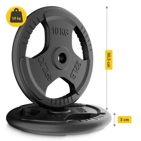 Litinová závaží 2 x 10 kg