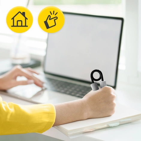 Kovový posilovač zápěstí 45 kg