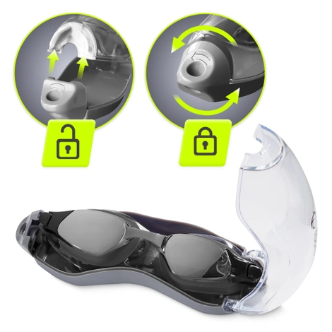 Plavecké brýle TSUNAMI černé