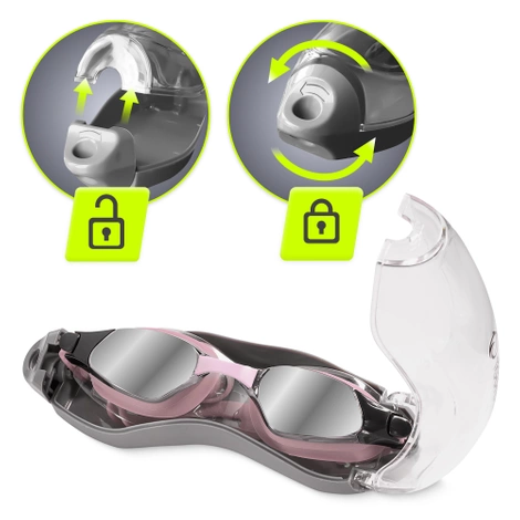 Plavecké brýle TSUNAMI růžové