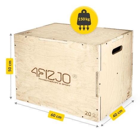 Plyometrická bedna JUMP BOX 40 x 60 x 50