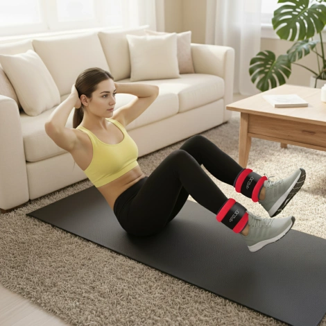 Zátěže na kotníky a zápěstí 2 x 1 kg