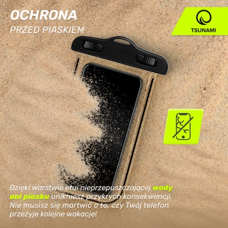 Vodotěsné pouzdro na mobil TSUNAMI