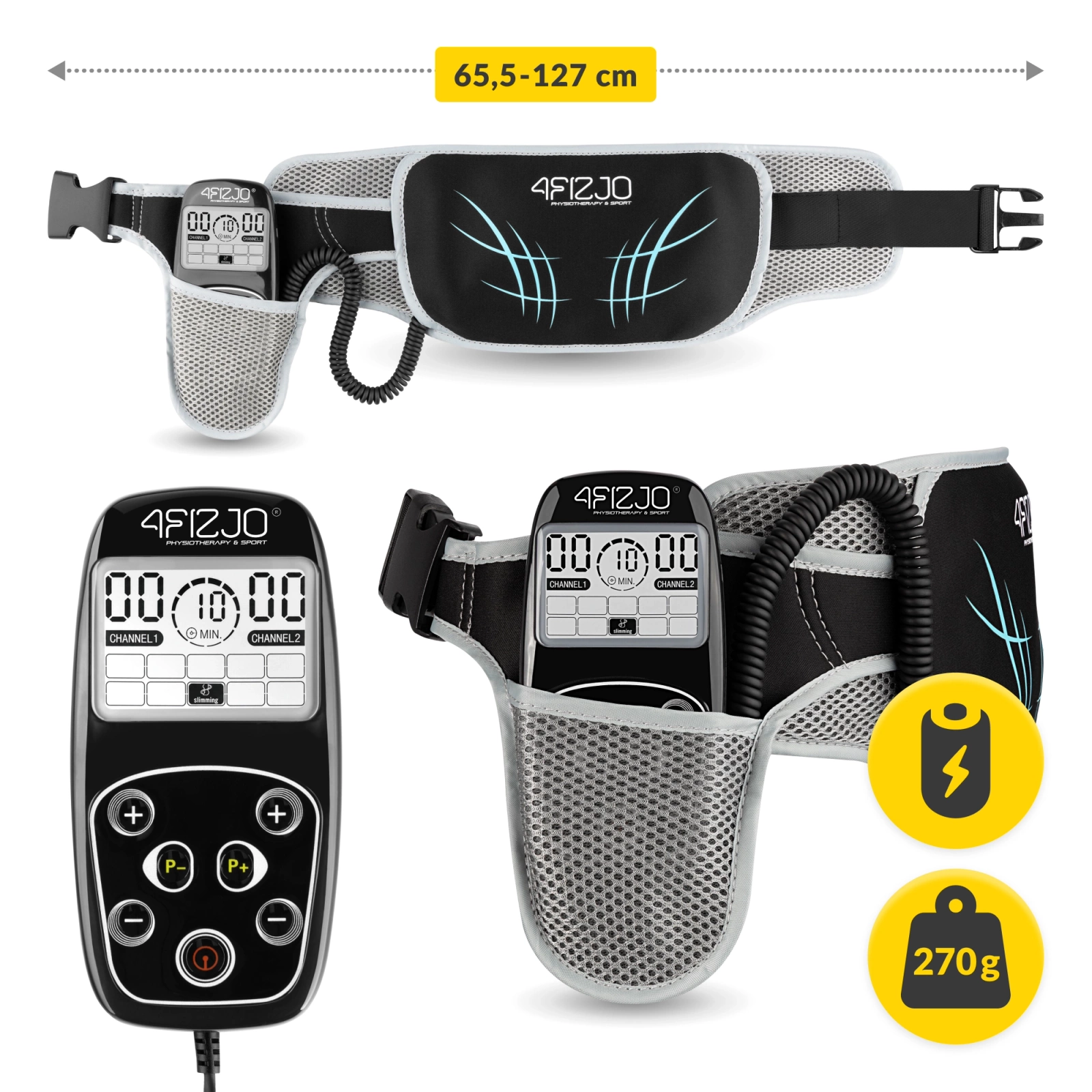 Elektrostimulátor na břicho EMS