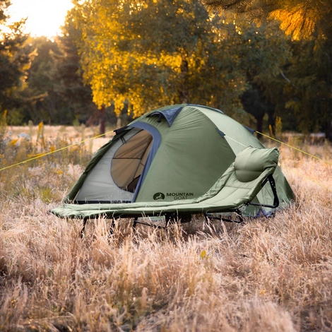 Turistický stan pro dva PRIME DUO MOUNTAIN GOAT zelený