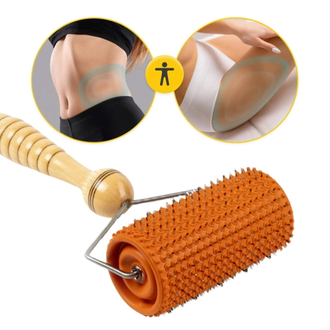 Masážní váleček Lyapko 5,0 bez niklu oranžový