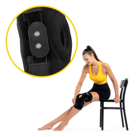 Kolenní ortéza - stabilizátor s panty L