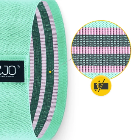 Sada 3 textilních odporových gum HIP BAND