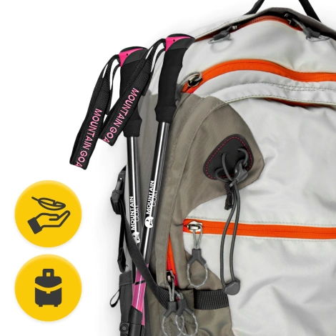 Skládací trekové hole PEAK+ MOUNTAIN GOAT