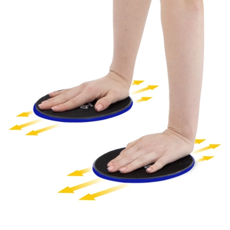 Klouzavé disky na cvičení SLIDE 2 ks. modré