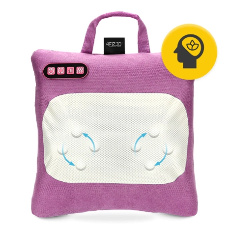 Masážní polštář s vyhříváním LITE fialový