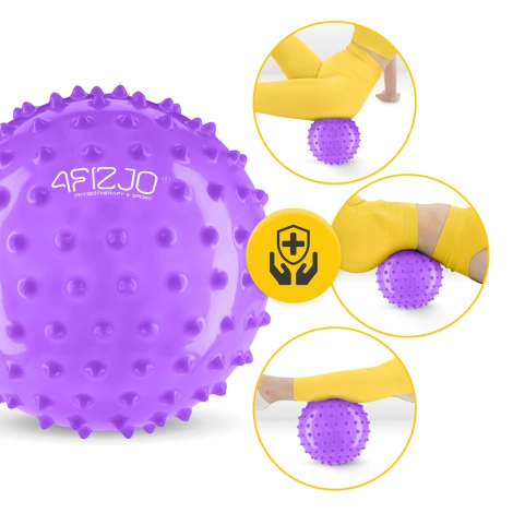 Rehabilitační míček s bodlinkami 20 cm