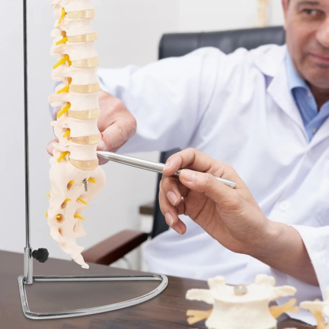 Anatomický model lidské páteře