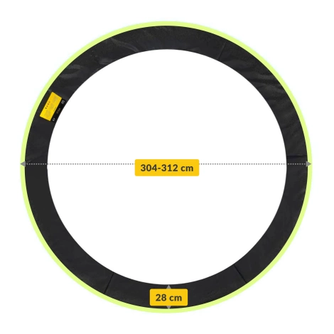 Pěnový kryt pružin na trampolínu 10FT