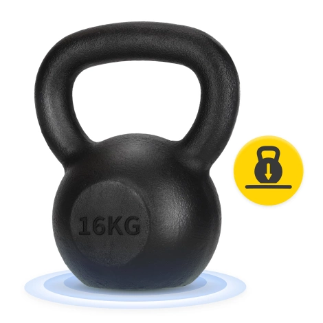 Litinová kettlebell činka 16 kg