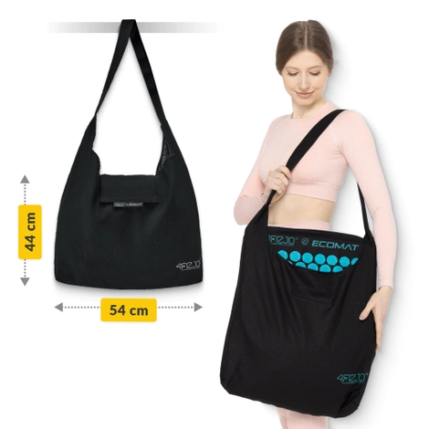 ECO akupresurní podložka s polštářem XL modrá