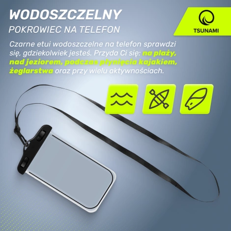 Vodotěsné pouzdro na mobil TSUNAMI