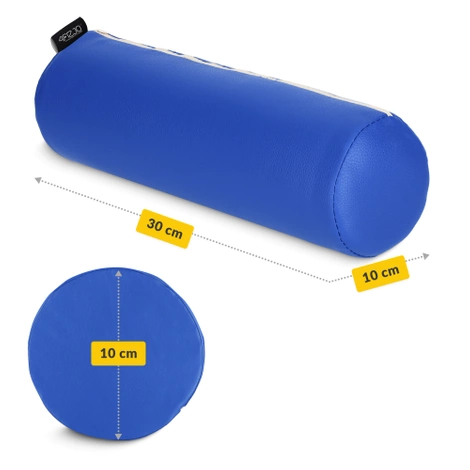 Rehabilitační masážní válec 30 x 10 cm modrý