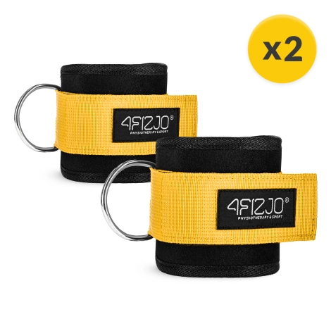 Kotníkové adaptéry 2 ks. žluté