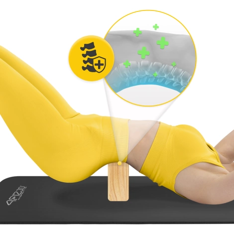 Blok na jógu dřevěný