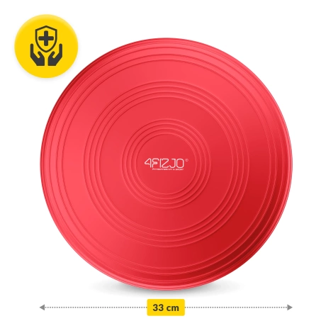 Balanční podložka MED+ 33 cm červená
