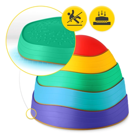 Senzorické kameny pro děti 5 ks.