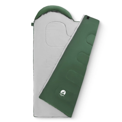 Cestovní spací pytel mumie Mountain Goat STANDARD zelený