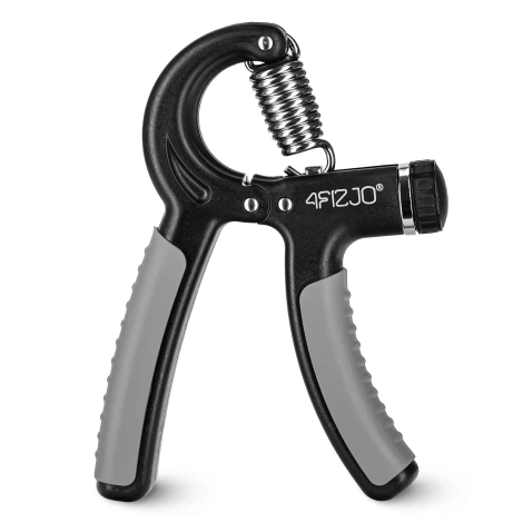 Nastavitelný posilovač zápěstí šedý