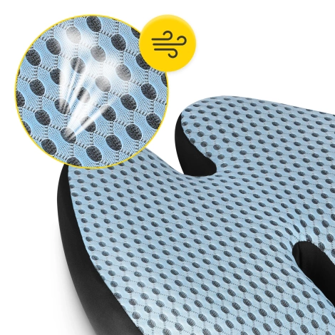 Anatomický polštář na krční páteř modrý