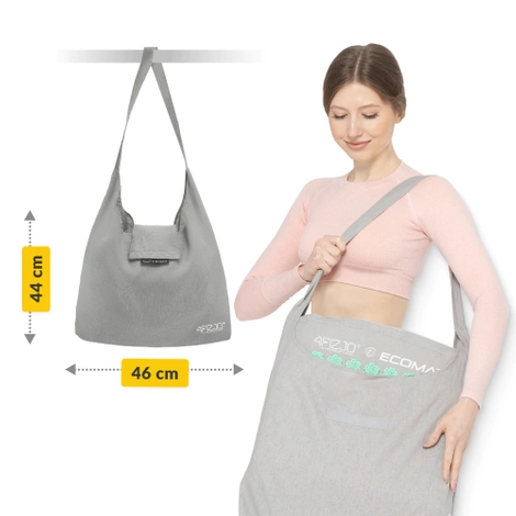 ECO Akupresurní podložka s pohankovými slupkami a kokosem