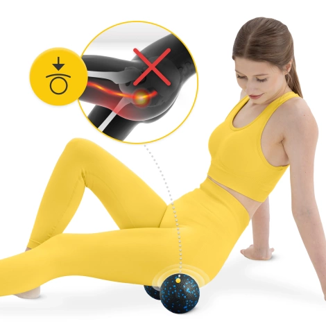 Dvojitý masážní míček EPP 12 cm